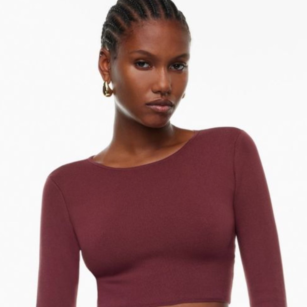 Babaton Cropped Longsleeve